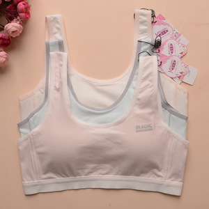 Sujetador de entrenamiento de algodón para <span class=keywords><strong>adolescentes</strong></span> de 8 a 18 años, chaleco sin mangas para <span class=keywords><strong>adolescentes</strong></span> - Product Image 1