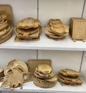 Prato Giratório de Bambu Ecológico para Servir Alimentos, Ideal para Cozinha, Sala de Estar e Mesa de Jantar - Product Image 5