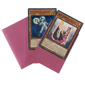 قطع دائمة Mtg Yugioh لعبة قسط الملونة ماتي بطاقة الأكمام