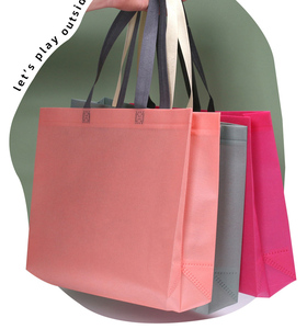 Sac de courses robuste <span class=keywords><strong>en</strong></span> non-tissé, imperméable et laminé, réutilisable, avec poignées renforcées pour les aliments frais - Product Image 2