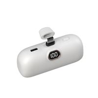 Meilleure vente de haute qualité Mini charge rapide 5000 MAh capacité affichage numérique petit chargeur extérieur voyage batterie externe