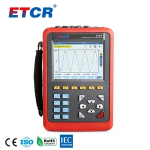 ETCR5000 Comprehensive Analysis of Voltage Current Power and Electrical Energy Power Quality Analyzer