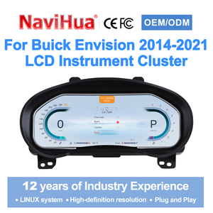 Panel de Instrumentos Digital LCD Navihua con Sistema Linux y Actualización CarPlay para Buick Envision 2014-2021 - Product Image 1