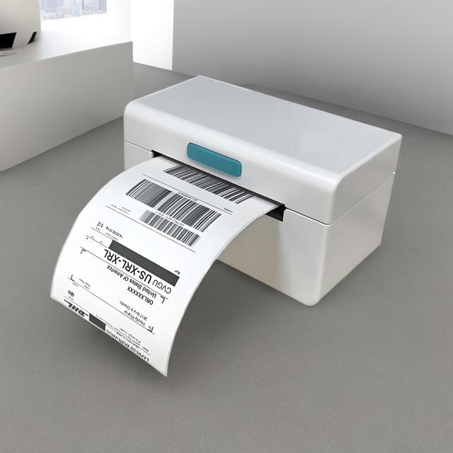110mm Waybill Printer Bluetooth Thermal Label Sticker Printing Machine  4 Inch Postage Label Printer in Stock