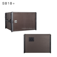 Système de sonorisation professionnel SB18+ Line Array, haut-parleur à aimant néodyme 4/8 ohms, subwoofer 18 pouces, son surround passif 2 voies.