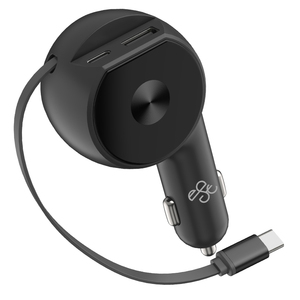 <span class=keywords><strong>Chargeur</strong></span> de voiture multifonction 3-en-1 60W avec câble de charge rapide USB C <span class=keywords><strong>30W</strong></span> pour <span class=keywords><strong>iPhone</strong></span> 17/16/15/<span class=keywords><strong>13</strong></span>/12/S22/S23/S24 - Product Image 5