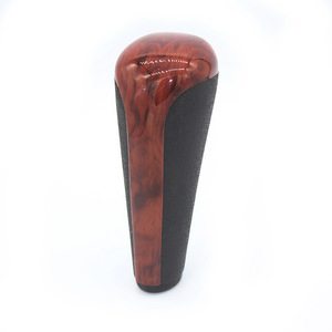 Peugeot Citroen Automatic Gear <b>Shift</b> <b>Knob</b> Wood Grain Plastic Ergonomic Car Part QZXN F20 - Product Image 1