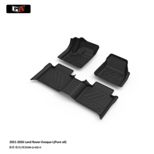 Juego Completo de Tapetes Personalizados para Auto GA, de TPE para Todo Clima, para Land Rover <span class=keywords><strong>EVOQUE</strong></span> 2021-2024, Tapetes Negros para Auto - Product Image 2