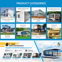 Vente Chaude : Maison Conteneur Modulaire Démontable, Pod pour Grand-Mère, Villa Moderne et Contemporaine, Rangement Démontable, Micro-Maisons