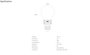 <span class=keywords><strong>Yeelight</strong></span> <span class=keywords><strong>Smart</strong></span> LED Filamento Bombilla HomeKit Compatible E26 Base 8W 120V para la electrónica del hogar - Product Image 3