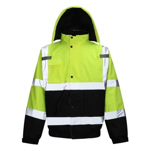 Blouson Bomber en Coton Personnalisable, Imperméable, Veste de Travail de Sécurité avec Logo Personnalisé, Vente en Gros Directe Usine - Product Image 2