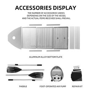 Aisunss dalla Cina: Gommone in Alluminio di Piccole Dimensioni, Gommone Resistente in PVC per <span class=keywords><strong>Pesca</strong></span> e Salvataggio - Product Image 4
