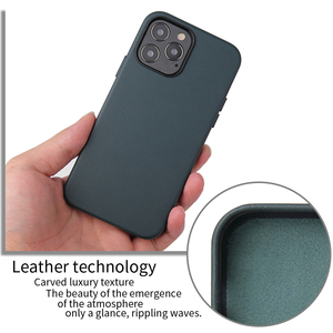 Nuevo diseño personalizado de cuero de lujo hecho a mano llave de Metal a prueba de golpes funda de teléfono transparente con logotipo personalizado para 12 Series - Product Image 2