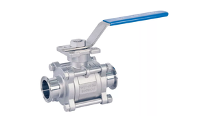 6D 2" Ball 150# RF Manual Lever Operated High Temperature Water End-Plated Ball Stem RPTFE Seats <b>Fire</b> <b>Safe</b> Design - Product Image 5