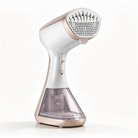 Défroisseur Vapeur Portable Industriel 1600W en Acier Inoxydable, Fer à Repasser Créatif de Voyage, Brosse Vapeur pour Tissus, Aspirateur à Main pour Vêtements