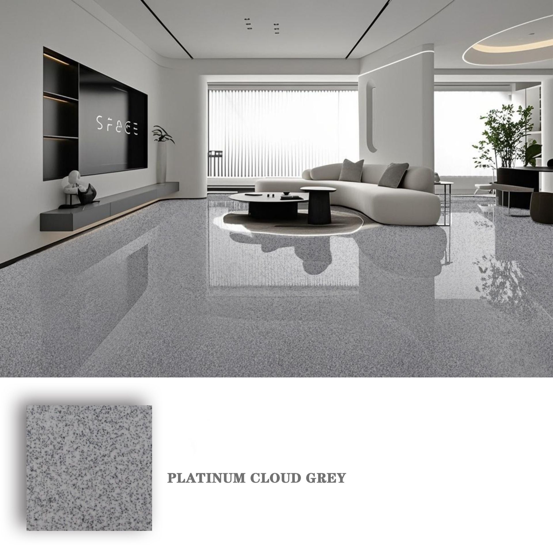 Platinum Cloud Grey (componentes A + B)