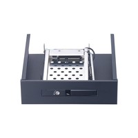 Unestech-Support mobile pour disque dur SSD SATA Hot-Swap de 2.5 pouces, support de lecteur optique de 5.25 pouces pour ordinateur