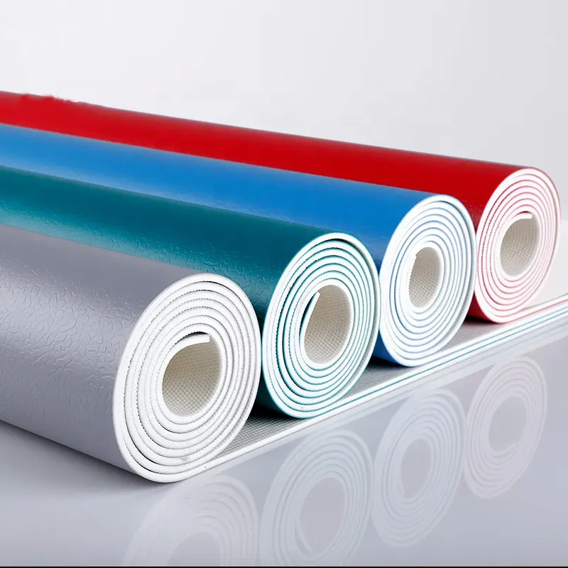 Anti-skid and wear-resistant PVC vinyl floor roll indoor Commercial flooring vinyl Hospital floor