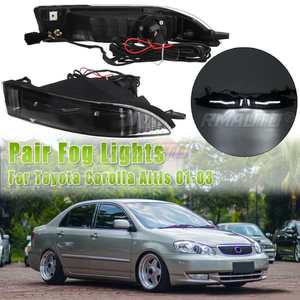 Paire de feux antibrouillard avant gauche et droit pour Toyota Corolla Altis 2001-2012, feux antibrouillard LED, ensemble de feux de voiture, NEUF - Product Image 1
