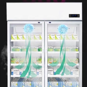 Réfrigérateur médical de vaccin de médecine pharmaceutique de pharmacie de porte en verre commerciale de <span class=keywords><strong>3</strong></span> - Product Image 2