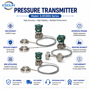 Capteur de niveau intelligent à diaphragme différentiel EJXC80A 4-20mA pour la mesure de processus industriels - Product Image 6