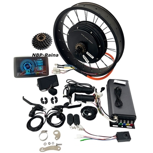 V3 QS205ยางล้อจักรยานไฟฟ้าขนาด3T/3.5T ชุดดุมล้อจักรยานไฟฟ้าขนาด20x4.0 72V3000w 5000W 150/170/190mm สำหรับจักรยาน super-73 - Product Image 1