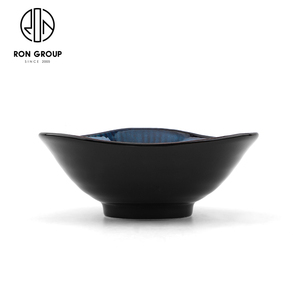 Bol de <span class=keywords><strong>service</strong></span> à salade irrégulier de 4.5/6/8 pouces Traiteur Dîner Couverts <span class=keywords><strong>Vaisselle</strong></span> en porcelaine pour Restaurant Hôtel - Product Image 5