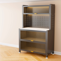 Meuble de rangement multi-niveaux grande capacité pour cuisine, armoire latérale moderne pour salon et salle à manger