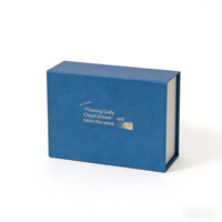 Boîte cadeau en carton kraft recyclé, fermeture magnétique, design pliable et plat, emballage de luxe personnalisable, inclut du raphia