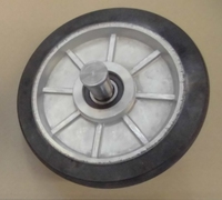 Guide-rouleau en acier de conception moderne pour ascenseur Kone D150/32MM L = 27MM pour hôtels et ascenseurs KM581275G03