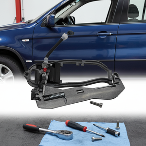 Poignée de porte avant extérieure droite support en métal pour BMW X5 série E53 (expédition depuis le fabricant turc) Code produit: DH2220 - Product Image 3