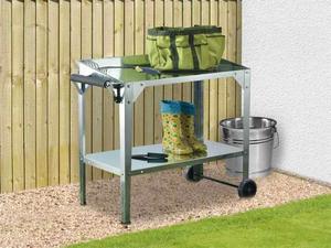 กล่องโลหะปลูกต้นไม้เคลื่อนที่ได้รถเข็นกระถางปลูก<span class=keywords><strong>ต้น</strong></span>ไม้ - Product Image 2