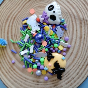 Sáng Tạo Mới Halloween Theo Chủ Đề Polymer Clay Lát Sprinkles Cho Chất nhờn Nguồn Cung Cấp Tự Làm Móng Tay Nghệ Thuật Halloween Thủ Công Embellishments - Product Image 6