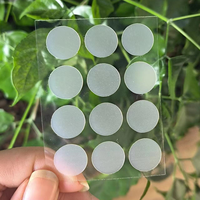 Hysent 12 Patchs Hydrocolloïdes Transparents Bio au Théier pour l'Acné et les Boutons, Qualité Supérieure, Végétaliens, Tous Types de Peau, Logo Personnalisé