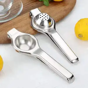 Kitchen Tool Stainless Steel Hand Juicer Manual Citrus Lemon Squeezer Press