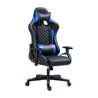 Chaise de jeu roumaine avec massage, cuir rouge et noir, logo personnalisé, table et chaises de bureau, chaise de jeu professionnelle, inclinaison à 180 degrés