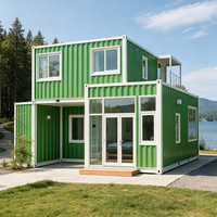 Maison modulaire préfabriquée détachable de haute qualité avec conteneur en panneaux sandwich d'acier de 20 pieds ou 40 pieds pour bureau ou habitation