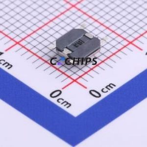 TS-1076S-A5B2 Tactile Switch SMD-4P,5.2x5.2mm Switch Single Pole Single Throw Round Button 1.8N Vertical Mount - Product Image 2