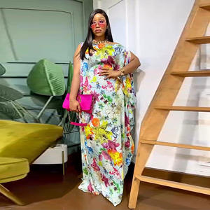 2023 nouveau Style blanc <span class=keywords><strong>en</strong></span> mousseline de soie fleur soirée longue femmes robes Robe - Product Image 4