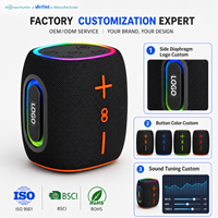 Altavoz Inalámbrico Personalizable con Acústica Robusta y Profunda, Audio Nítido y Uso Versátil, Alto Rendimiento