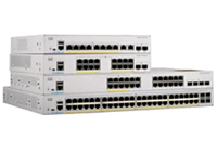 Switch Jaringan Cisco Enterprise POE 8-Port 1G RJ45 1U untuk Rak, Standar IEEE 802.3, C1200-8FP-2G, Input Daya 120W untuk Usaha Kecil