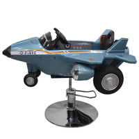 Fauteuil de Barbier Enfant Moderne en Forme de Voiture avec Pompe Hydraulique à Base Ronde pour Salon de Coiffure – Vente en Gros