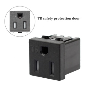 15A 125VAC TR cửa bảo vệ chúng tôi 3pin đồ nội thất Power Strip Trạm điện ổ cắm - Product Image 4