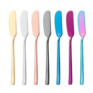 304SUS Butter Spreader <b>Knife</b> Baking Tools Butter <b>Knife</b> 18/8 Stainless Steel Avocado Spatula <b>Cheese</b> Tools <b>Cheese</b> <b>Knife</b> <b>Set</b> - Product Image 1