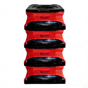 เครื่องเป่าลมอุตสาหกรรม Airmax Focus แบบแกนคู่ ขนาดกะทัดรัด 1000CFM สามารถวางซ้อนกันได้ แห้งเร็ว สำหรับพรมและพื้นผิวต่างๆ - Product Image 3