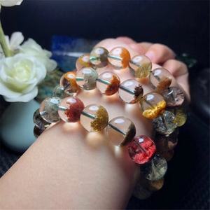 Natural al por mayor de cuatro estaciones de la paz fantasma pulsera de perlas de cristal de colores fantasma pulsera accesorio de la joyería - Product Image 5