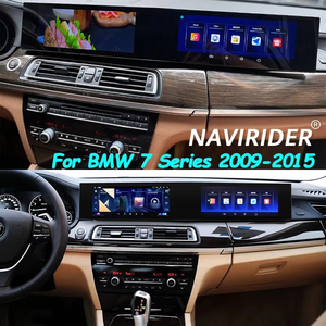 วิทยุติดรถยนต์ระบบแอนดรอยด์หน้าจอโค้ง 21 นิ้ว สำหรับรถยนต์ BMW ซีรีส์ 7 ระบบ CIC NBT ปี 2009-2015 พร้อมระบบนำทาง GPS เครื่องเล่นมัลติมีเดีย วิดีโอ และ CarPlay - Product Image 2