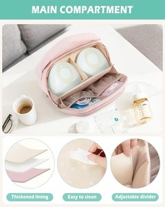 Bolsa para extractor de leche portátil compatible con extractores Eufy, bolsa de bombeo portátil con asa para uso en el trabajo, viajes y familia. - Product Image 4