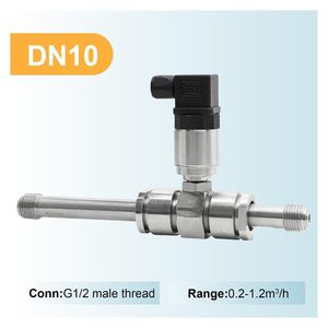 LMRXOFE Turbine <b>Flow</b> Sensor Stainless Steel 4-20mA Liquid <b>Flow</b> <b>Meter</b> For <b>Water</b> Methanol - Product Image 3