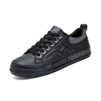 Chaussures Classiques en Cuir PU pour Hommes, Lacets, Chaussures Casual pour Hommes, Chaussures de Marche à la Mode, Chaussures de Tennis pour Hommes